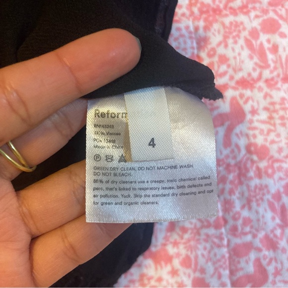 Reformation Delevan top. Size 4. - Picture 3 of 4